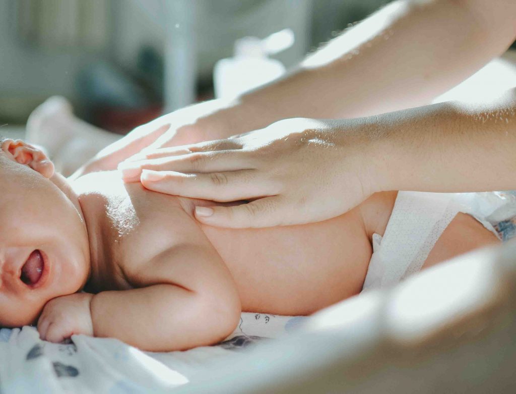 Massage de bébé